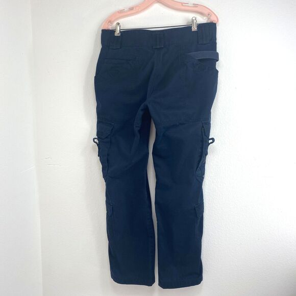 5.11 Tactical Series Navy Blue Cargo Pants Womens Size 12 34/30 Utility Work - Picture 11 of 16